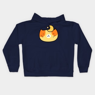 Star and Moon Cat Face Kids Hoodie